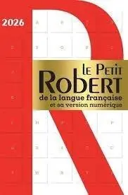 Petit Robert de la langue francaise 2026