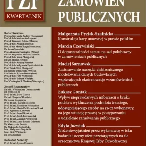 PZP Prawo Zamówień Publicznych - kwartalnik Nr 3/2024