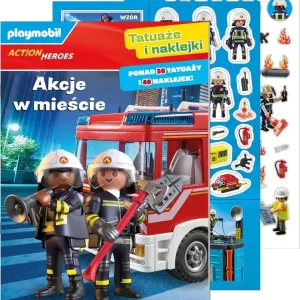 Playmobil Action Heroes. Tatuaże i naklejki