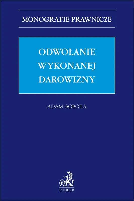 Odwołanie wykonanej darowizny