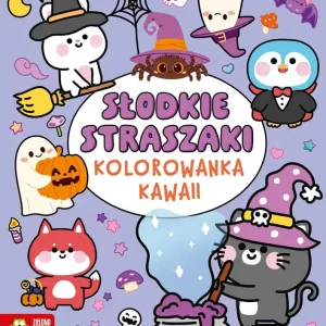Kolorowanka Kawaii. Słodkie straszaki