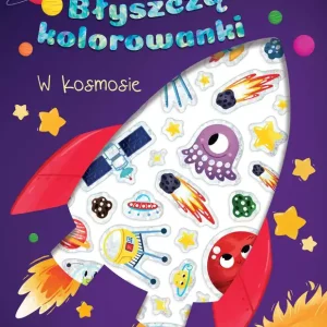 Błyszczące kolorowanki. W kosmosie