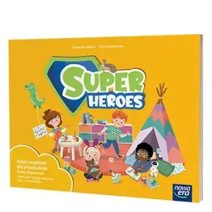 Język angielski WP Super Heroes przedszkole 3-4-latki karty aktywności