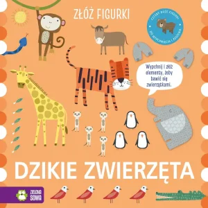 Dzikie zwierzęta. Złóż figurki