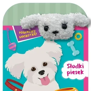 Pogłaszcz maskotkę! Słodki piesek