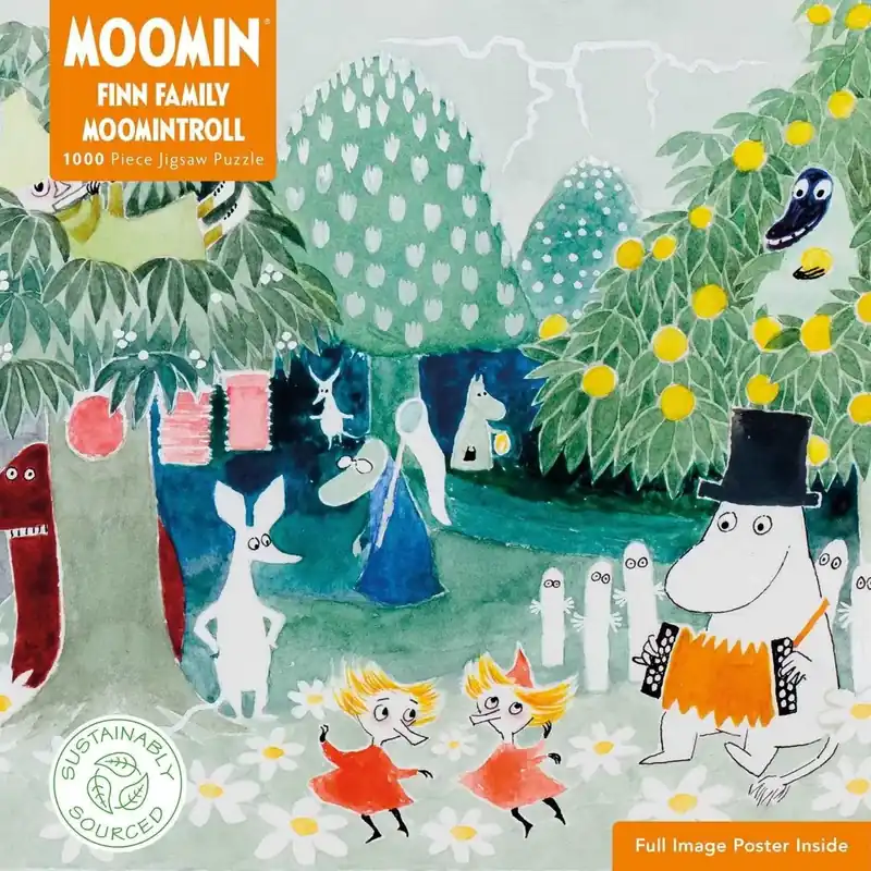 FTJPL32 Puzzle 1000 Muminki Rodzina Finn