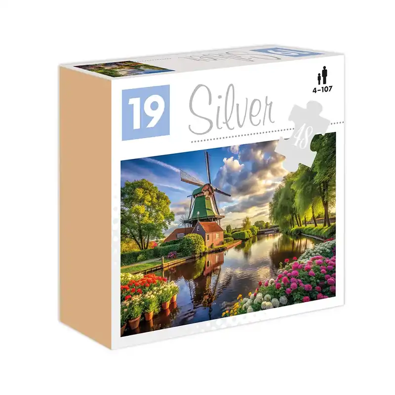 SILVER PUZZLE 48 EL. WIATRAK