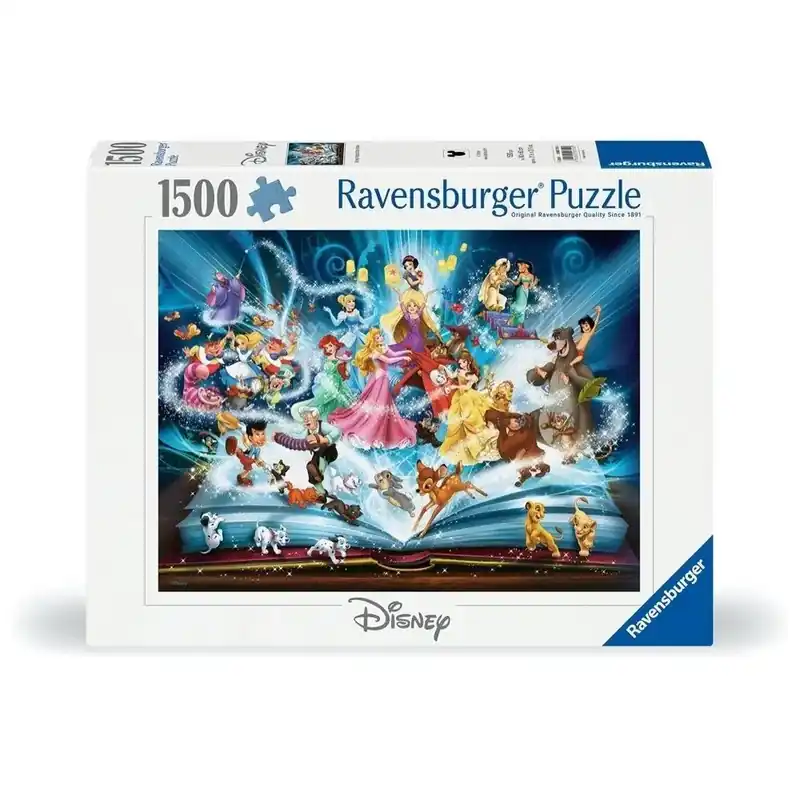 Puzzle 2D: Książki Disneya 1500el