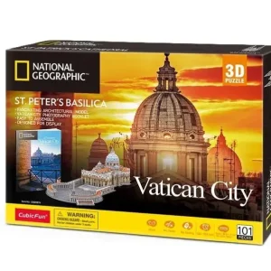 Puzzle 3D National geographic bazylika Św. Piotra