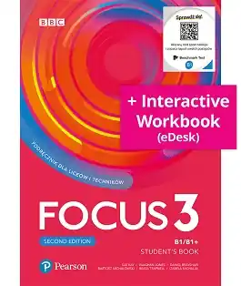 Focus Second Edition 3. Student’s Book + Benchmark + kod (Interactive eBook + Interactive Workbook)