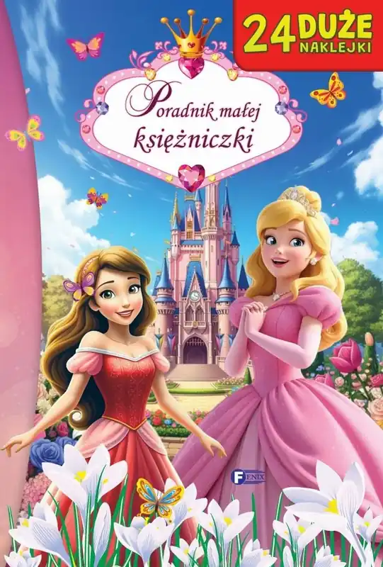 Poradnik małej księżniczki 24 naklejki
