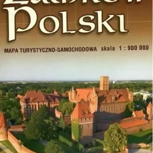 Mapa zamków Polski 1:900 000