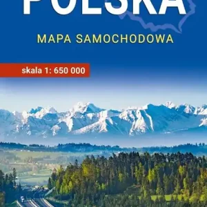Polska mapa samochodowa 1:650 000