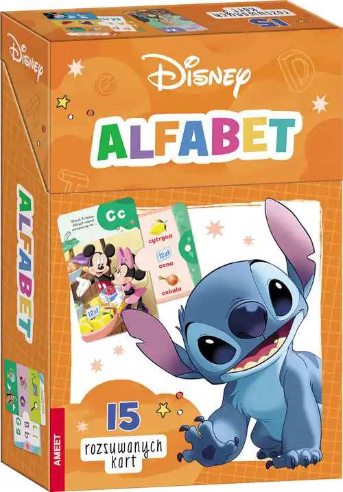 Disney mix. karty alfabet. KWY-9101