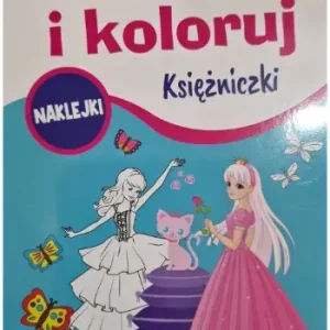 Baw się i koloruj- Księżniczki