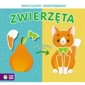 Naklejanki niespodzianki. Zwierzęta